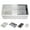 White, variant on Delta 75B933-33S-BL Everest 32” Workstation Kitchen Sink Undermount Granite Composite