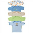 thumbnail image 3 of Luvable Friends Baby Boy Layette Gift Cube, Blue Safari, 0-3 Months, 3 of 5