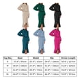 thumbnail image 3 of IDOPIP Women's Elegant Long Sleeve Satin Dress Mock Neck Elastic Waist Cocktail Party Maxi Dress, 3 of 7
