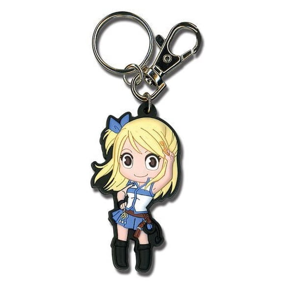 Key Chain - Fairy Tail - Chibi SD Lucy PVC New Anime Licensed ge5096