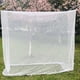 thumbnail image 3 of Dosel de cama con poste de esquina para camas XXL, decoración elegante, ajuste universal para uso en interiores y exteriores, material de poliéster transpirable con protección de malla fina, 3 of 5