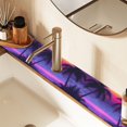 thumbnail image 2 of Yayeee Faucet Mat for Kitchen Sink 30" Diatomite Long Splash Guard Pad, Pink Digital Art, 2 of 7