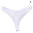 thumbnail image 2 of Jumpingount Ropa interior de algodón para mujer, bragas en Tanga, transpirables, sexis, para chica, bragas elásticas de cintura baja, lencería para mujer Ropa interior Blanco L Jumpingount AP000438-08, 2 of 6