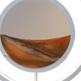 thumbnail image 2 of Lámpara de escritorio de arena movediza Protección ocular de arte de carga USB para sala de estar (Oro) Likrtyny Para estrenar, 2 of 6
