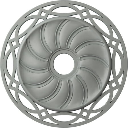 Ekena Millwork 26 5/8"OD x 4 1/2"ID x 1 3/8"P Loera Ceiling Medallion (Fits Canopies up to 6 1/4")
