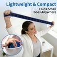 thumbnail image 6 of Unique Bargains Stretch Strap for Yoga Stretching with 8 Loops for Stretching  Blue, 6 of 8