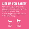 thumbnail image 5 of KONG® Puppy Binkie Stuffable Dog Toy, Pink, Medium for Beginner Chewers, 5 of 10