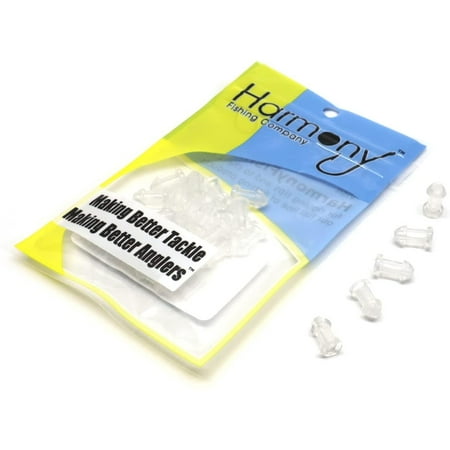 Harmony Fishing - Skirt Beads Quickly and Easily add a Skirt to Your Fishing Lures/baits 8 Pack w/Skirts PerchGill