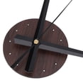 thumbnail image 2 of Frameless Wall Clock Deer Head 3D Effect Self Adhesive DIY Clock with Silent Movement for Living Room Bedroom Office, 2 of 8