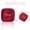 Red, variant on SPOORYYO Cute and Super Mini Wrist Bag with Zipper for Lipstick and Cosmetic Storage, Easy to Carry in Handbag or Luggage