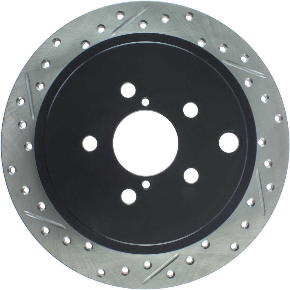 StopTech 127.47029R StopTech Sport Rotors; Drilled And Slotted; Rear Right;