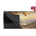 thumbnail image 4 of Ryvnso Mailbox Cover Magnetic Grapes Landscape Mailbox Wrap Large Size 25.5x21 Inch, 4 of 8