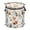 Cute Woodland Animals, variant on Pop-Up Collapsible Laundry Hamper With Zippered Lid Dual Handles 50L Cute Flowers Ladybugs