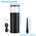 thumbnail image 6 of LEONLITE 8 Pack LED Landscape Light, 12V LED Bollard Path Lights Wired, Lawn LED, Pathway Lights, 3000K Warm White, 6 of 7