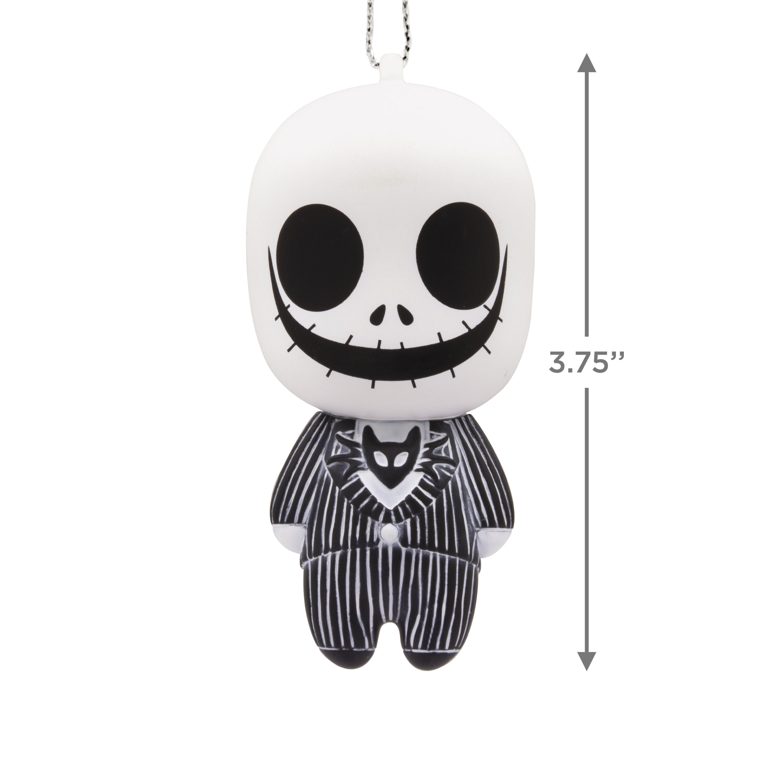 Hallmark Christmas Ornament (Disney Tim Burton's The Nightmare before Christmas Jack Skellington, Shatterproof) 1 Count