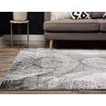 thumbnail image 3 of Unique Loom Sofia Collection Traditional Vintage Dark Gray Area Rug (6 0 x 9 0), 3 of 6