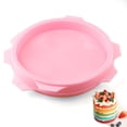 thumbnail image 4 of 8pcs/set Silicone Layered Cake Mold Round Shape Silicone Bread Pan Toast Bread Mold Cake Tray Mould Non-stick Baking Tools, 4 of 7