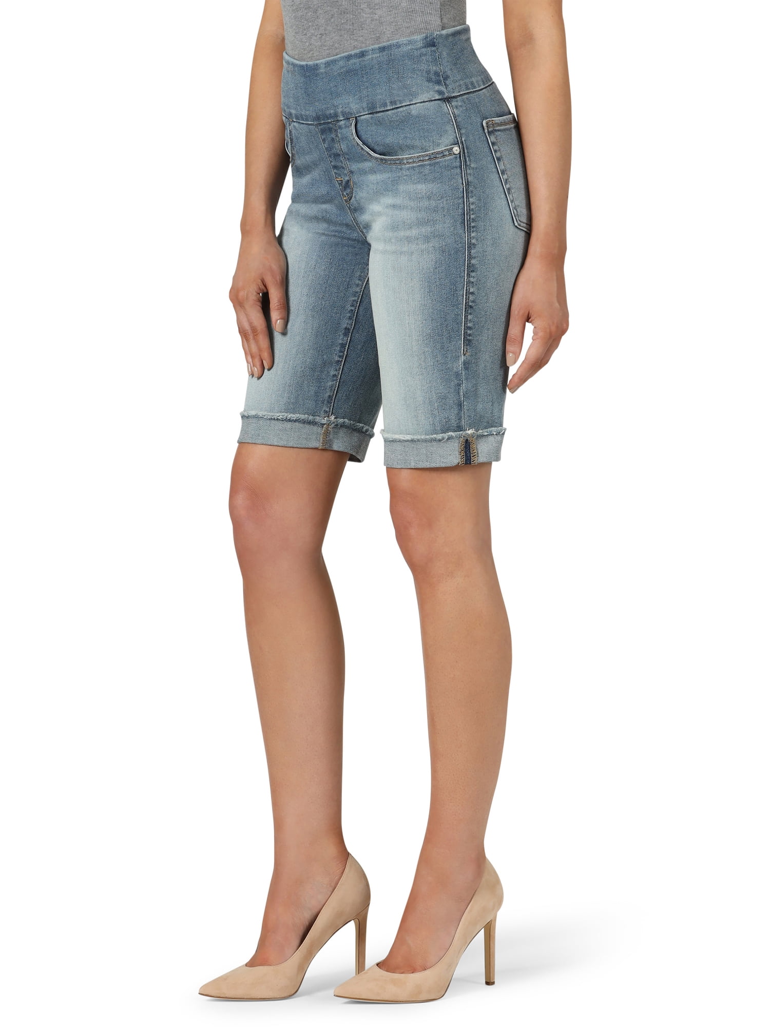 Rock & Republic Women's Denim Rx Fever Pull On Bermuda Short