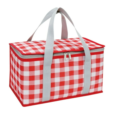 

Puntoco Clearance Outdoor Large Capacity Picnic Bag Camping Picnic Basket Travel Picnic Bag Portable Bento Bag Thermal Insulation Bag