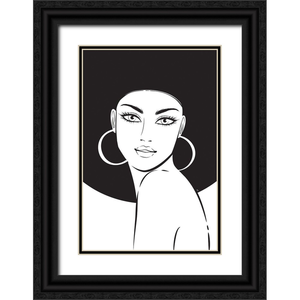 Wayout in Black & White by Martina Pavlova Fine Art Paper Print ( Fashion > Fendi art) - 24x16x.25