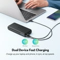thumbnail image 4 of 60W Portable Charger, RAVPower 20000mAh Power Bank with 2-Port High-Speed PD Pioneer for MacBook, iPhone 14, 4 of 8
