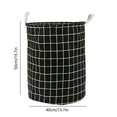 thumbnail image 3 of TIMIFIS Panier à Linge Pliable Rond Panier à Linge Grand Panier de Rangement Bac à Jouets Panier pour Garçons et Filles Déco de Chambre Panier de Douche, 3 of 6