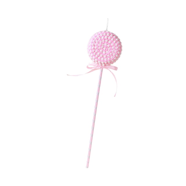 Adorno colgante para de Navidad, colgante de Navidad, artesanía ligera y creativa portátil, decoración navideña para año Nuevo, cafetería en , Rosa Pequeña Bombón Rosa Pequeño