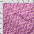 thumbnail image 3 of oneOone Cotton Poplin Fuschia Pink Fabric Asian Block Diy Clothing Quilting Fabric Print Fabric By Yard 42 Inch Wide, 3 of 4