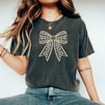 thumbnail image 2 of Coquette Lace Bow Shirt, Comfort Colors Cute Bow T-shirt, Lovely Gift for Women, Cute Mother Gift, Mother Day Gift, 2 of 6