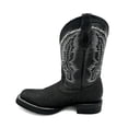 thumbnail image 2 of The Western Shops Men’s Leather Cow Hair Western Cowboy Boots, 2 of 4