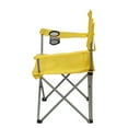 thumbnail image 6 of Ozark Trail Quad Folding Camp Chair with Cup Holder, Yellow Gold, 6 of 11