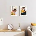 thumbnail image 2 of 12x18 Picture Frame, Display Poster 11x17 with Mat or 12 x 18 Without Mat, Wall Gallery Photo Frames, White, 2 Pack, 2 of 6