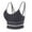 Gray, variant on asdoklhq Bras for Women Womens Plus Size Clearance $5,Women's Ruched Sports Bras Padded Workout Tops Medium Support Crop Tops