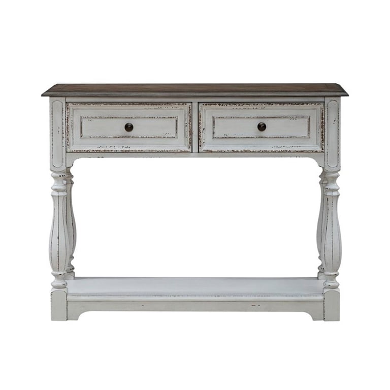 Magnolia Manor Entryway Hall Console with Drawers and Storage in