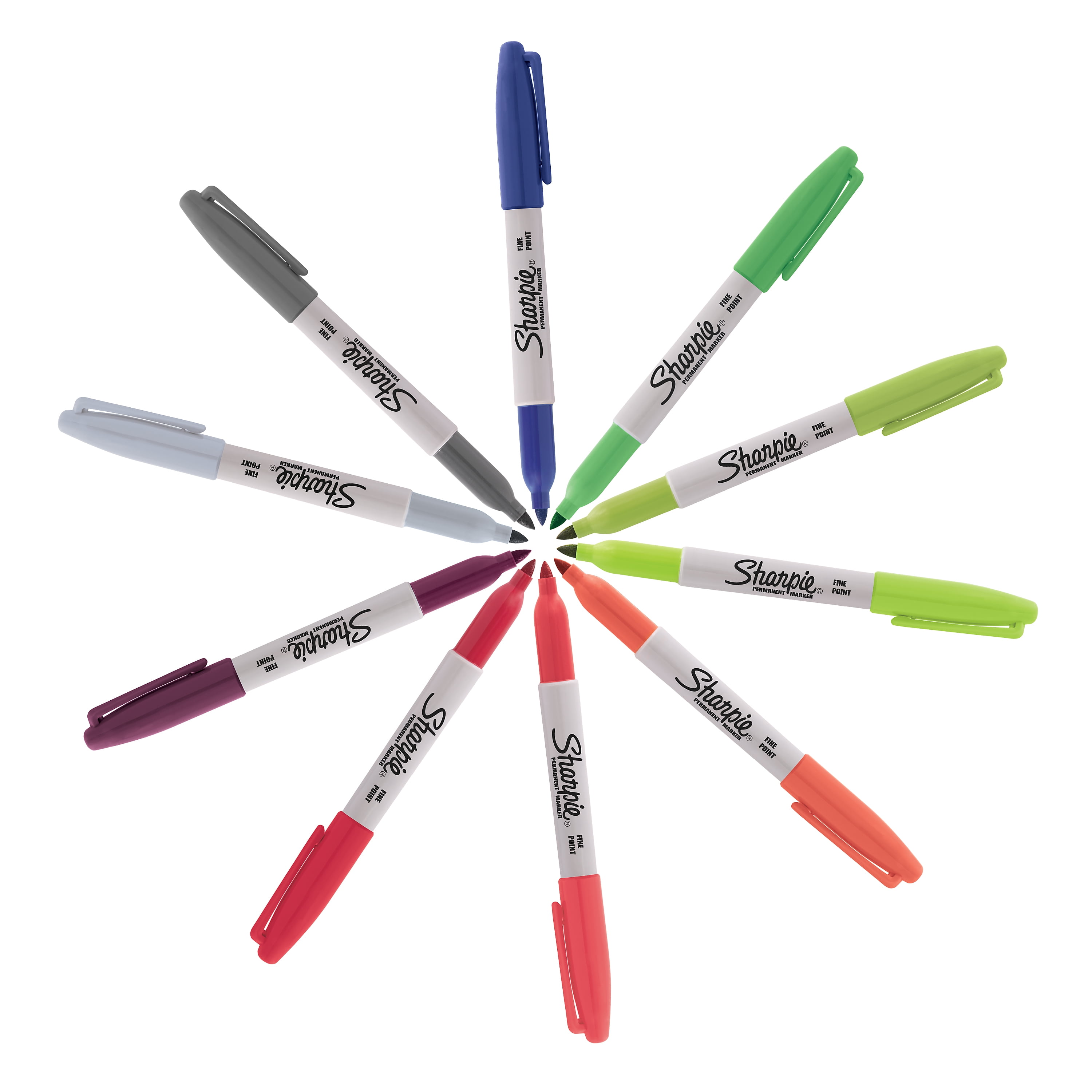 Sharpie Super Permanent Markers, Select Color (Fine, 12 ct.) - Sam's Club