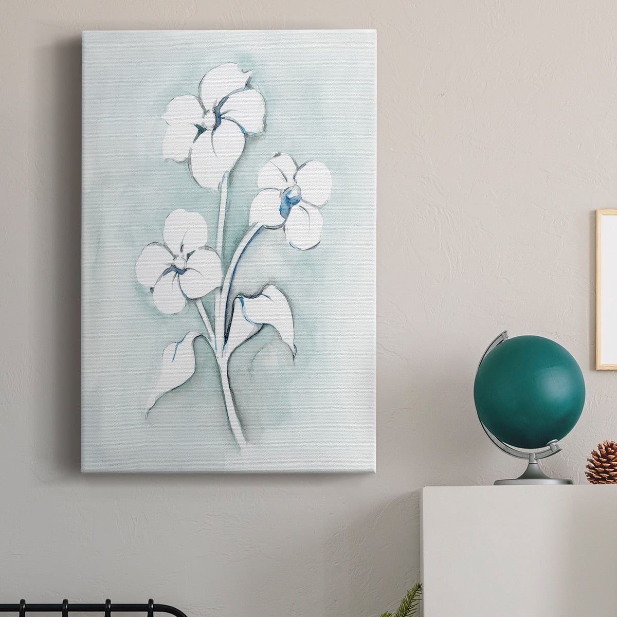 Bohemian Blue I Premium Gallery Wrapped Canvas - Ready to Hang