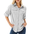 thumbnail image 1 of Camiseta Toumett para mujer, con protección solar UV, UPF 50, manga larga, 1 of 7