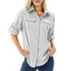 thumbnail image 1 of Camiseta Toumett para mujer, con protección solar UV, UPF 50, manga larga, 1 of 7
