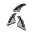 thumbnail image 2 of 2 Fins G5 G7 Thruster Surfboard Fin Black With White Line Sticker 3 Pcs/set Fiber Honeycomb Surfcasting Accessories, 2 of 5