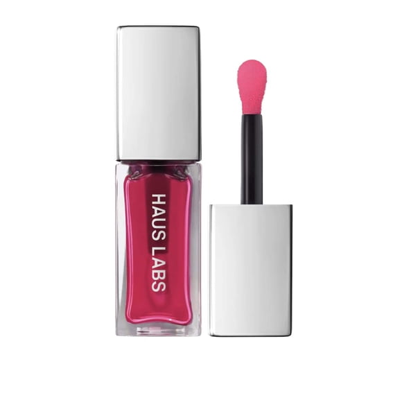 Lápiz labial vegano Lip Oil Haus Labs PhD Hybrid Sheer Cherry