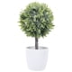 thumbnail image 1 of GOOHOCHY Planta artificial para decoración del hogar, bonsái con forma de bola falsa, adorno de escritorio, 1 of 8