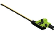 Earthwise LPHT12022 20 Cordless Electric 20 Volt Pole Hedge Trimmer (2Ah Battery and Charger Include)