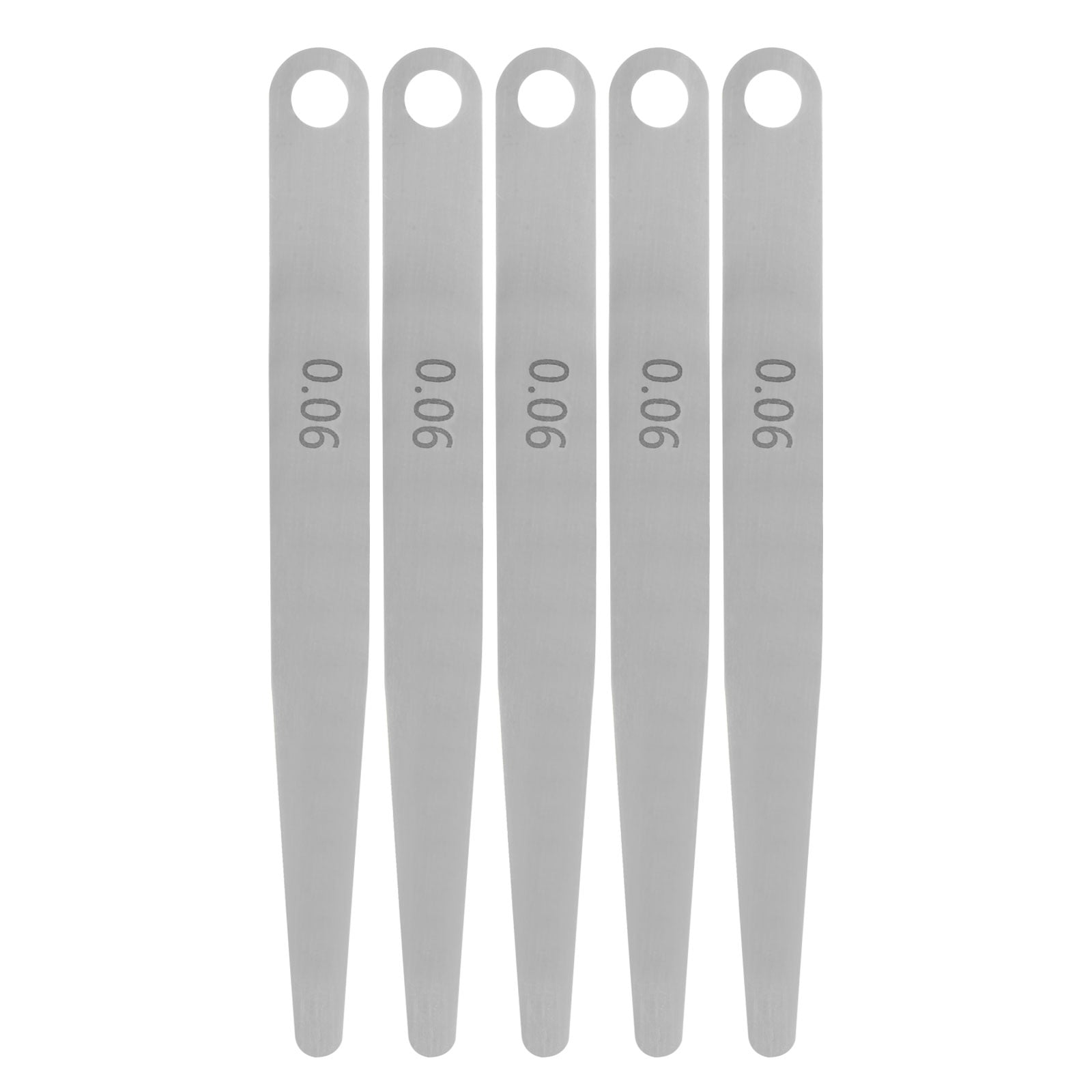5 Pack Feeler Gauge 0.06mm Thickness Gauge 65MN Steel Metric Gap