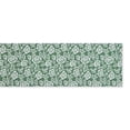 thumbnail image 2 of Artichoke Green  Floral Print Outdoor Fabric Table Runner 14x72, 2 of 3