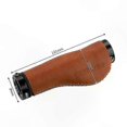 thumbnail image 1 of Stylish Durable Leather Biking Accessories with Improved Control and Comfort Grip Anti-slip Easy Installation, 1 of 5