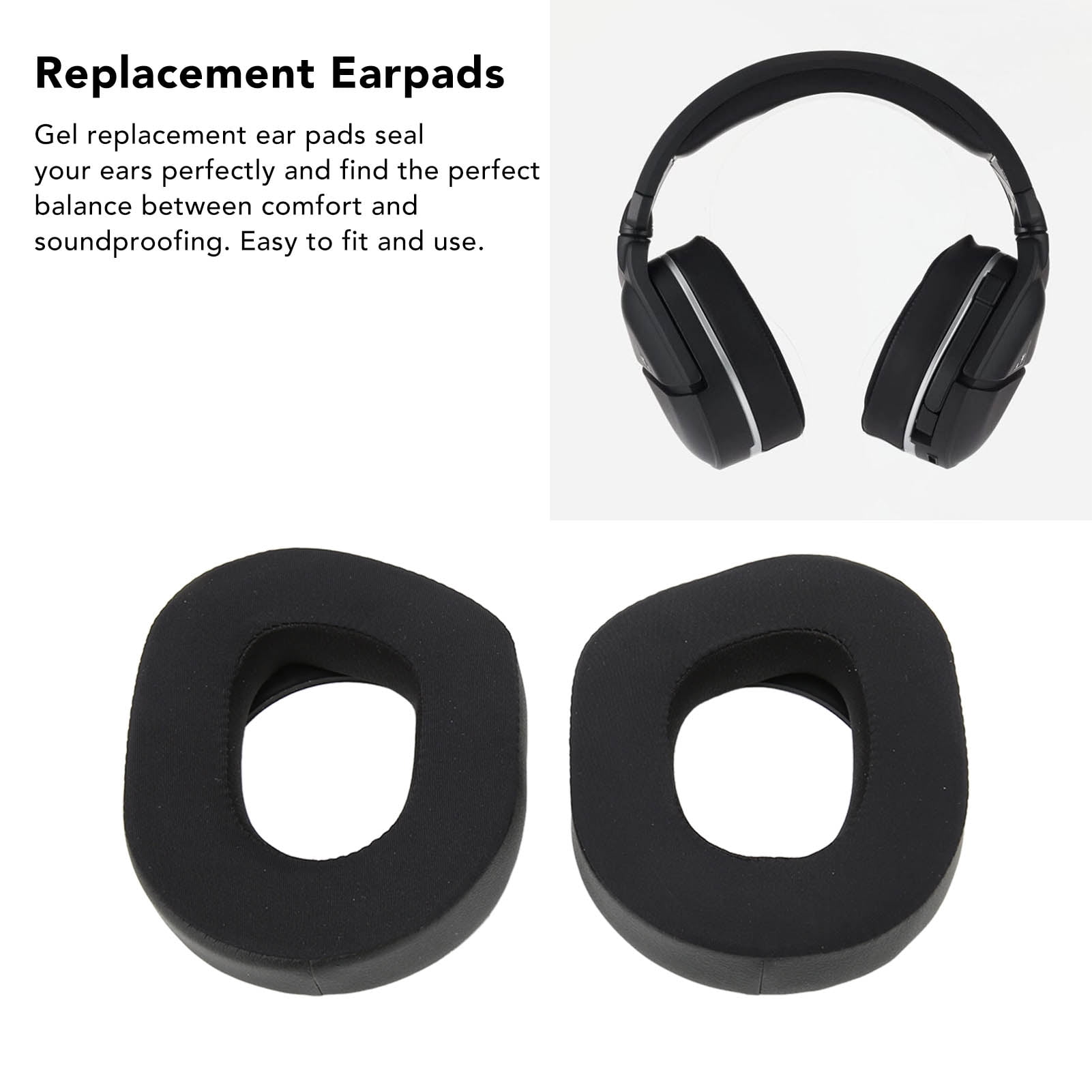 Coussinets De Remplacement - Oreillette Mousse Coussin De Rechange Pour Casque Marshall Major Ii