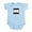Sky Blue, variant on CafePress - VU Meter Infant Bodysuit - Baby Light Bodysuit, Size Newborn - 24 Months