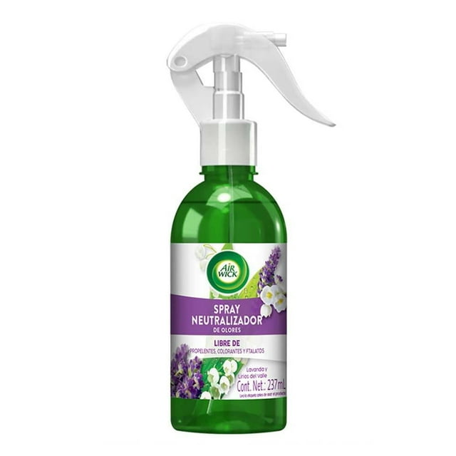 Spray neutralizador de olores Air Wick lavanda y lirios del valle 237 ml