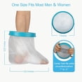 thumbnail image 4 of Waterproof Foot Cast Cover, Reusable Ankle Wound Protection Cover for Shower Bat, 4 of 5