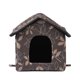 thumbnail image 4 of Impermeable Oxford perro gato perrera cama mascota acogedora tienda de campaña casa (hoja M) Sywqhk Libre de BPA, 4 of 8